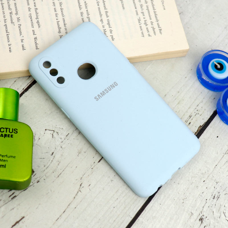 قاب سیلیکونی اصلی زیربسته سامسونگ Galaxy A10s محافظ لنزدار