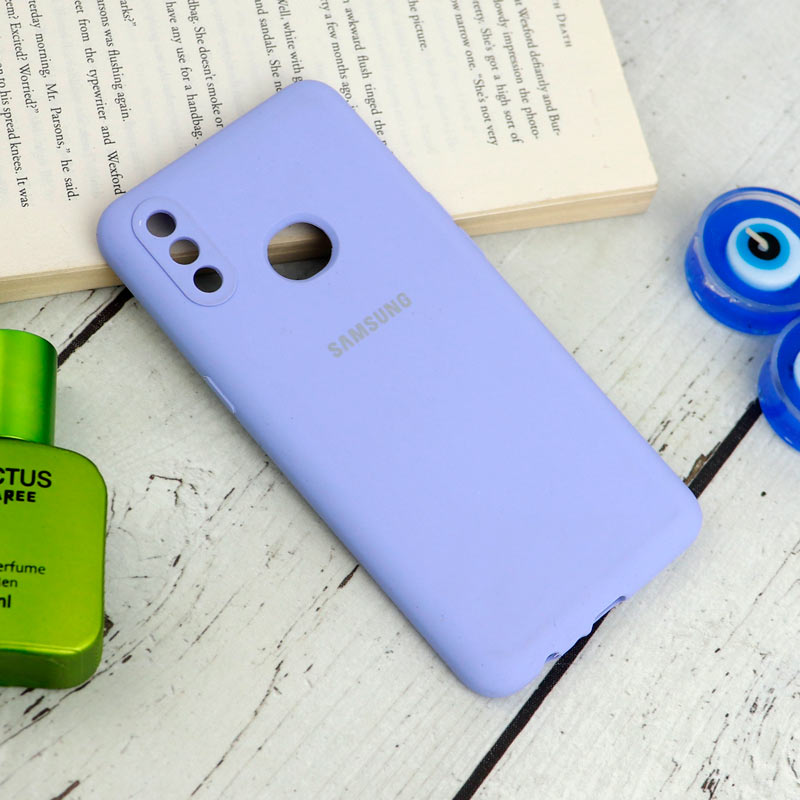 قاب سیلیکونی اصلی زیربسته سامسونگ Galaxy A10s محافظ لنزدار