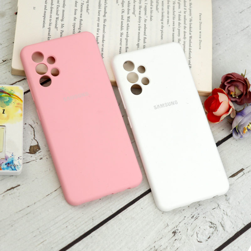 قاب سیلیکونی اصلی زیربسته سامسونگ A32 4G محافظ لنزدار