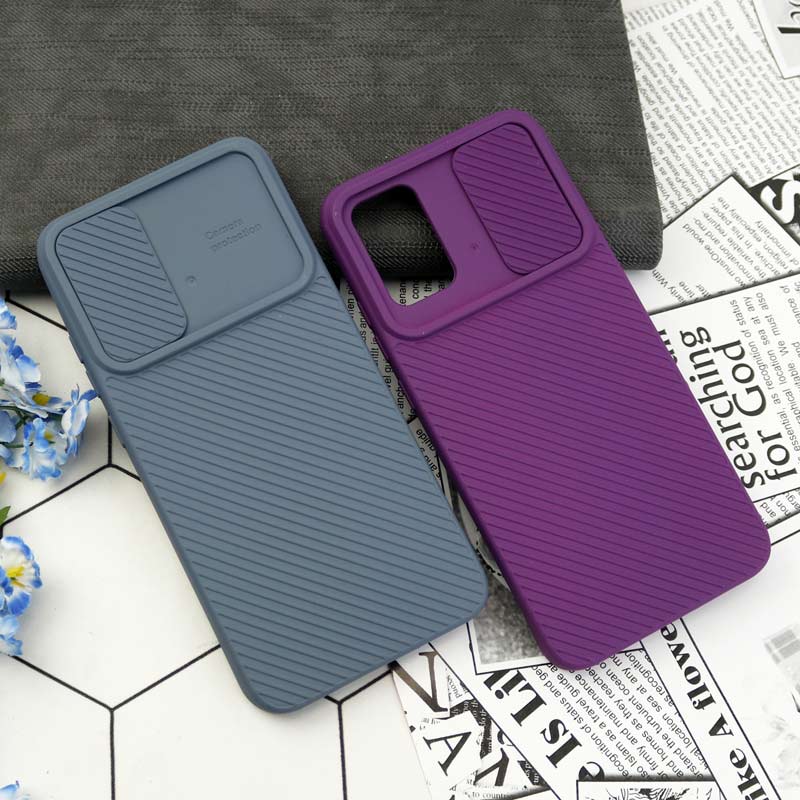 قاب سیلیکونی کبریتی محافظ لنزدار کشویی Samsung Galaxy A02s / A03s
