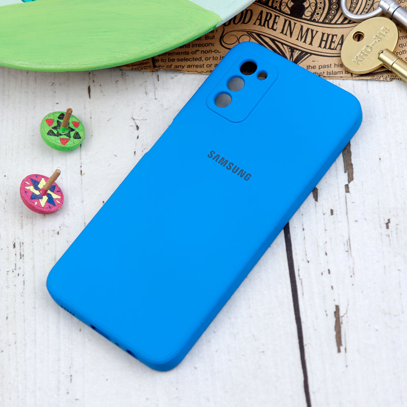 قاب سیلیکونی معمولی محافظ لنزدار Samsung Galaxy A03s