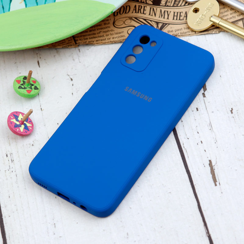 قاب سیلیکونی معمولی محافظ لنزدار Samsung Galaxy A03s