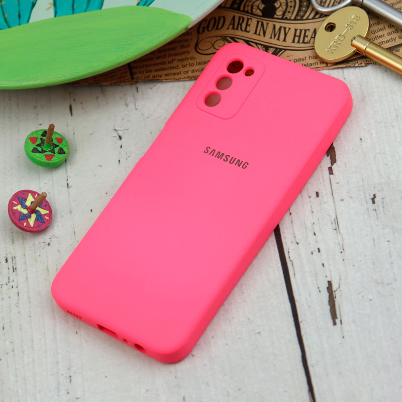 قاب سیلیکونی معمولی محافظ لنزدار Samsung Galaxy A03s