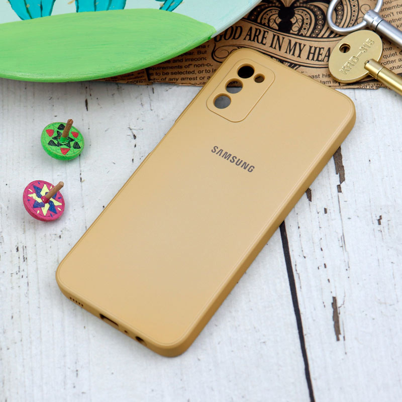 قاب سیلیکونی معمولی محافظ لنزدار Samsung Galaxy A03s