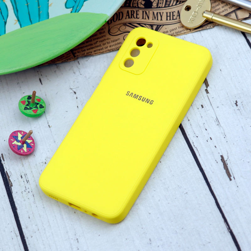 قاب سیلیکونی معمولی محافظ لنزدار Samsung Galaxy A03s