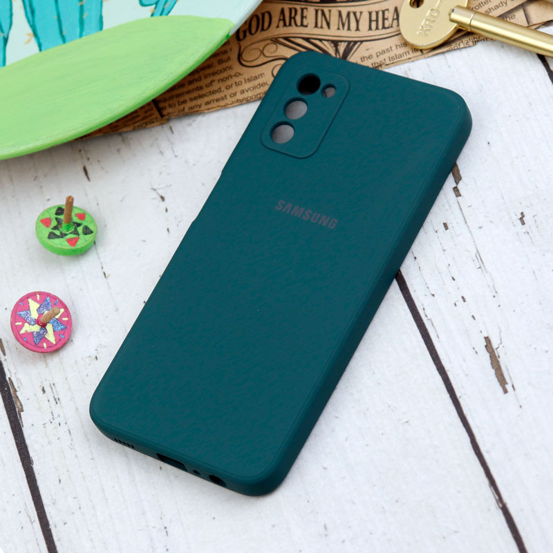 قاب سیلیکونی معمولی محافظ لنزدار Samsung Galaxy A03s