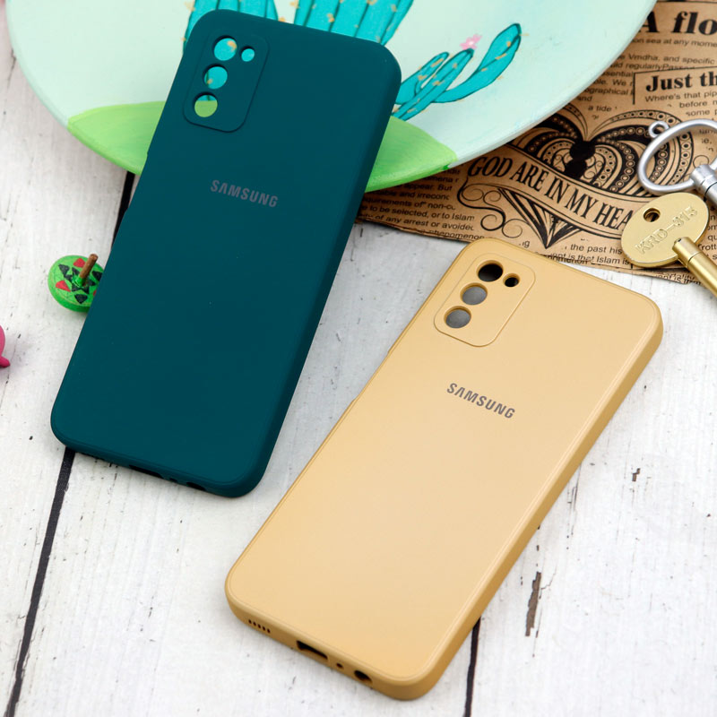 قاب سیلیکونی معمولی محافظ لنزدار Samsung Galaxy A03s