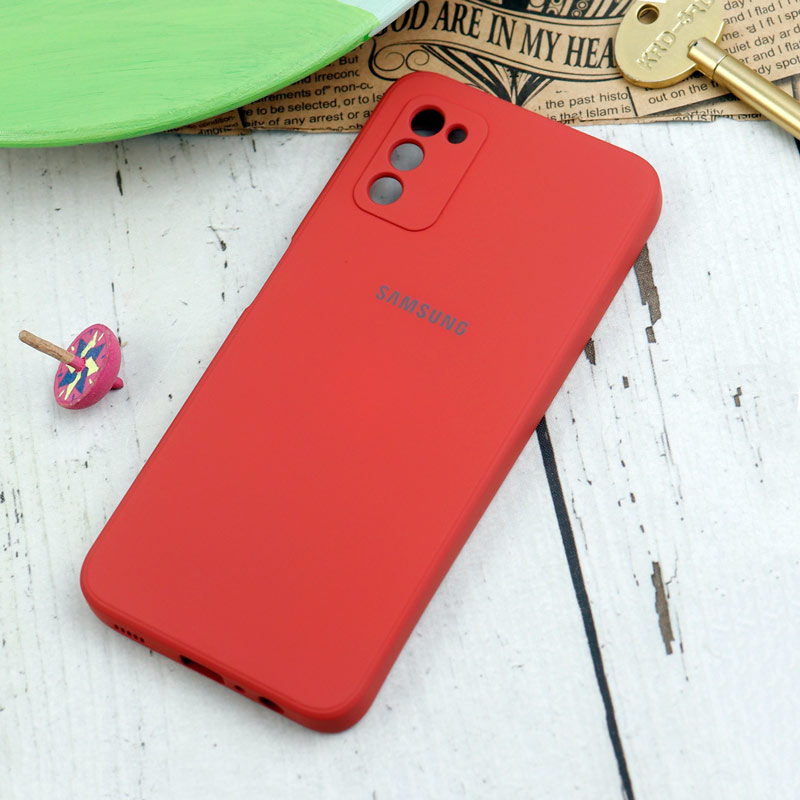 قاب سیلیکونی معمولی محافظ لنزدار Samsung Galaxy A03s