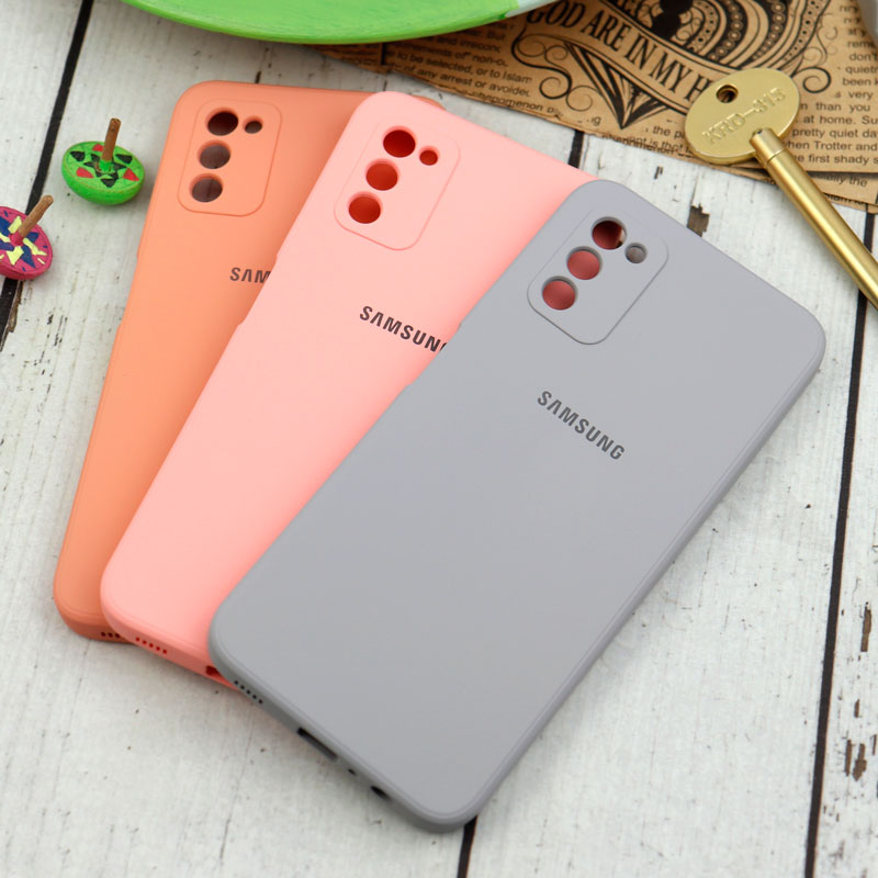 قاب سیلیکونی معمولی محافظ لنزدار Samsung Galaxy A03s