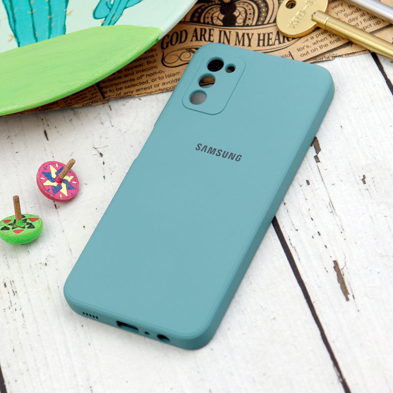 قاب سیلیکونی معمولی محافظ لنزدار Samsung Galaxy A03s