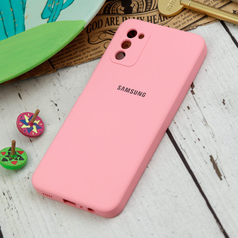 قاب سیلیکونی معمولی محافظ لنزدار Samsung Galaxy A03s