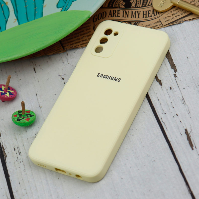 قاب سیلیکونی معمولی محافظ لنزدار Samsung Galaxy A03s