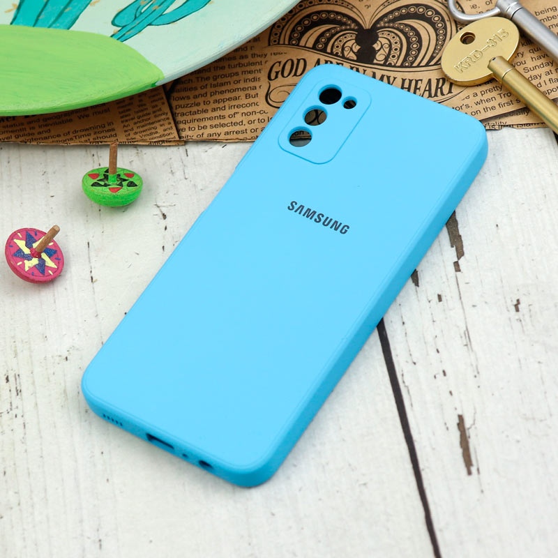 قاب سیلیکونی معمولی محافظ لنزدار Samsung Galaxy A03s