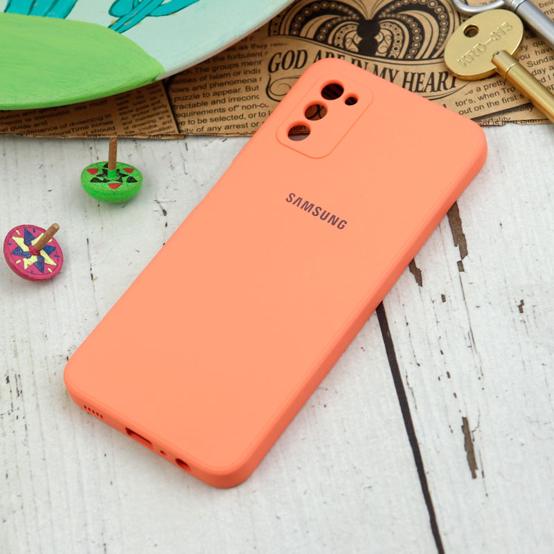 قاب سیلیکونی معمولی محافظ لنزدار Samsung Galaxy A03s