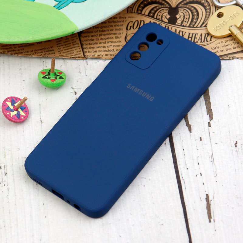 قاب سیلیکونی معمولی محافظ لنزدار Samsung Galaxy A03s