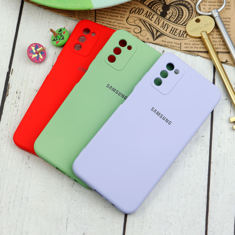 قاب سیلیکونی معمولی محافظ لنزدار Samsung Galaxy A03s