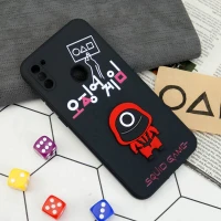 قاب سیلیکونی Squid Game محافظ لنزدار Samsung Galaxy A11