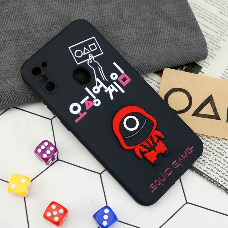 قاب سیلیکونی Squid Game محافظ لنزدار Samsung Galaxy A11