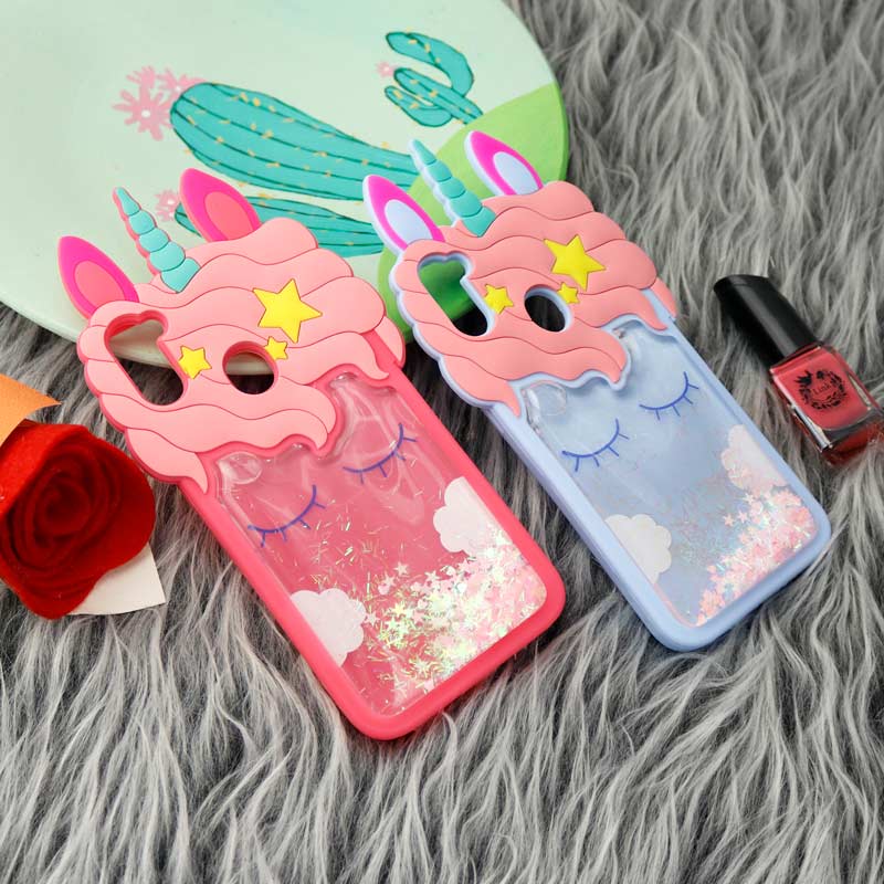 قاب سیلیکونی آکواریومی یونیکورن Samsung Galaxy A11