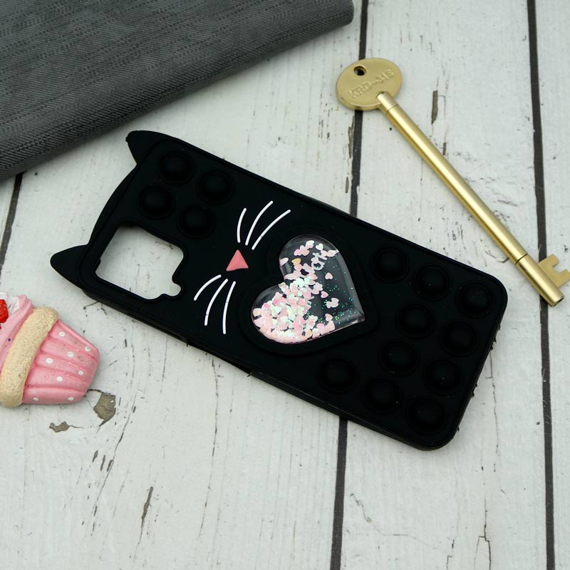 قاب اورجینال سیلیکونی آکواریومی Lucky Cat پاپیتی Samsung Galaxy A12