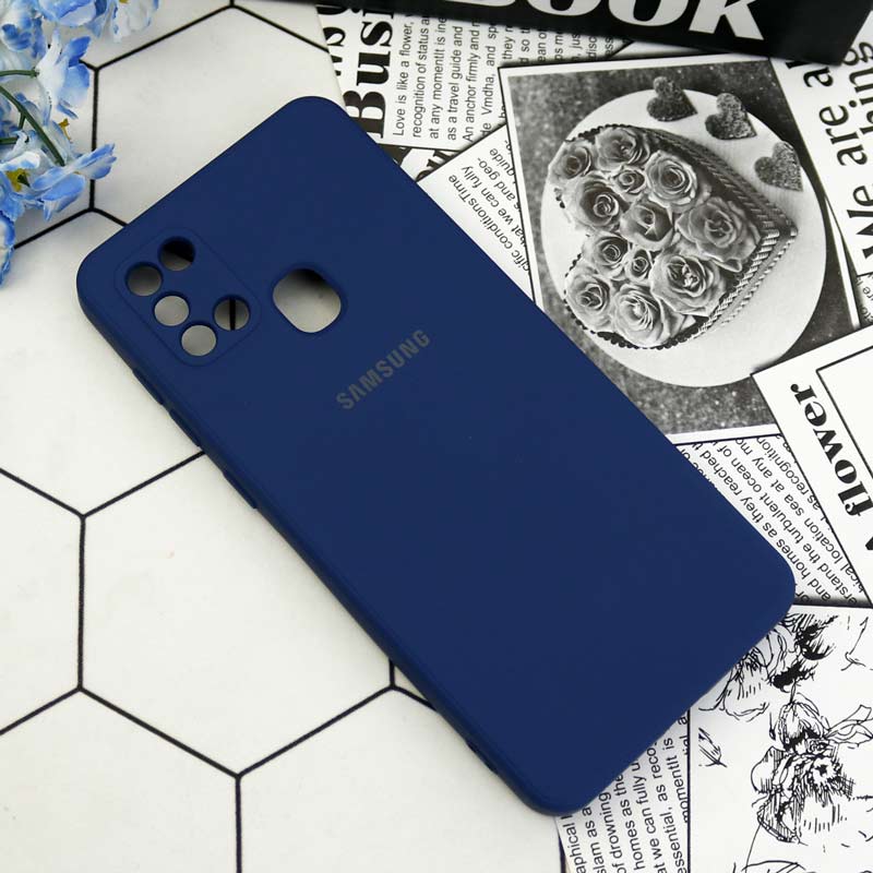 قاب سیلیکونی معمولی محافظ لنزدار Samsung Galaxy A21s