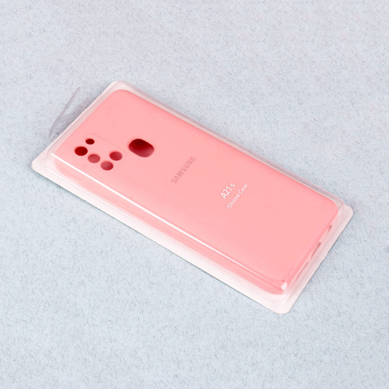 قاب سیلیکونی اصلی زیربسته سامسونگ Galaxy A21s محافظ لنزدار