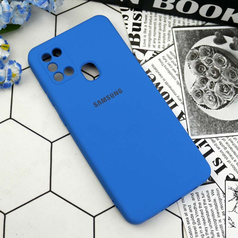 قاب سیلیکونی معمولی محافظ لنزدار Samsung Galaxy A21s