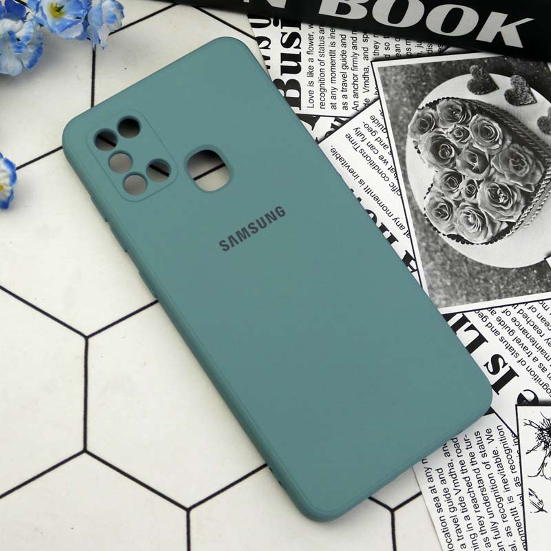 قاب سیلیکونی معمولی محافظ لنزدار Samsung Galaxy A21s