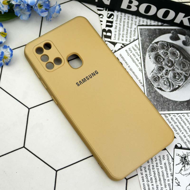 قاب سیلیکونی معمولی محافظ لنزدار Samsung Galaxy A21s
