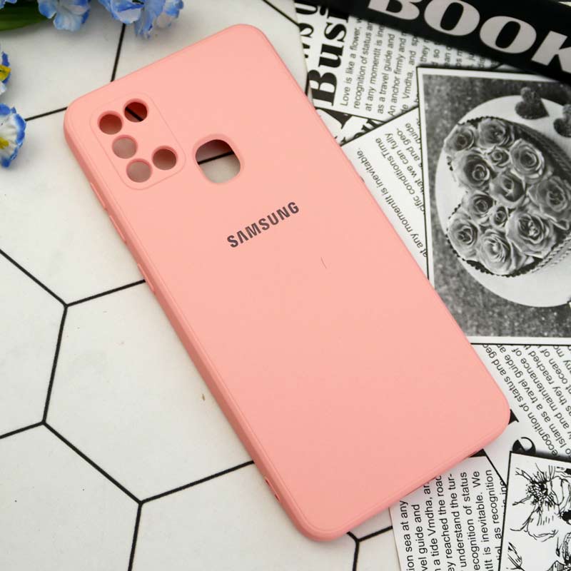 قاب سیلیکونی معمولی محافظ لنزدار Samsung Galaxy A21s