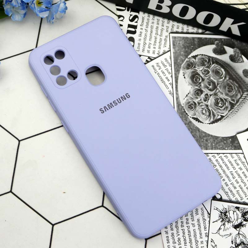 قاب سیلیکونی معمولی محافظ لنزدار Samsung Galaxy A21s