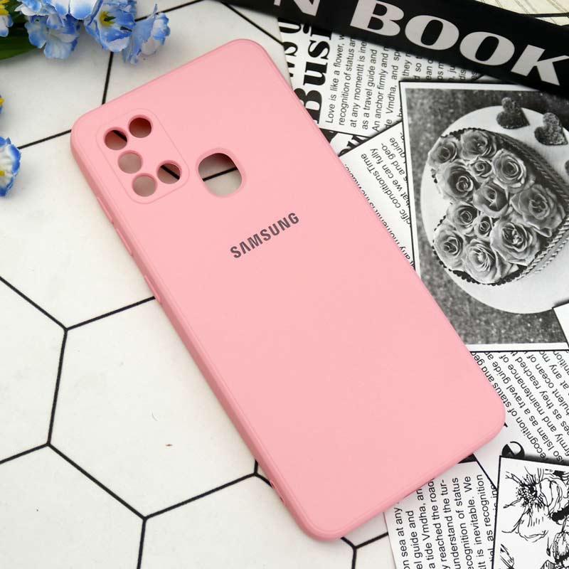 قاب سیلیکونی معمولی محافظ لنزدار Samsung Galaxy A21s