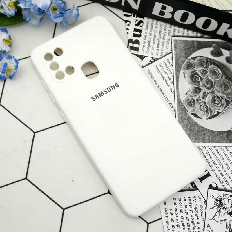 قاب سیلیکونی معمولی محافظ لنزدار Samsung Galaxy A21s