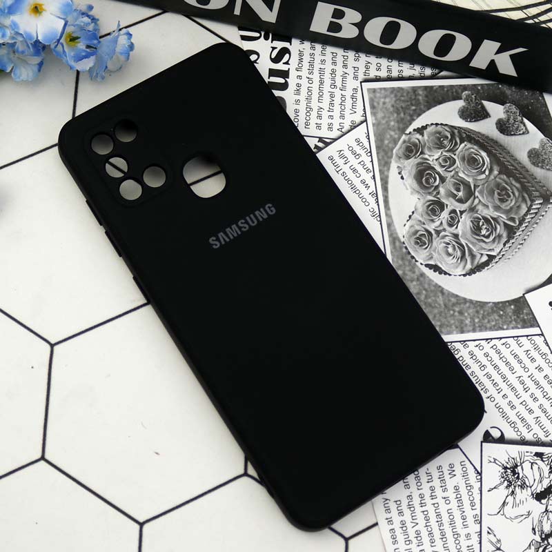 قاب سیلیکونی معمولی محافظ لنزدار Samsung Galaxy A21s