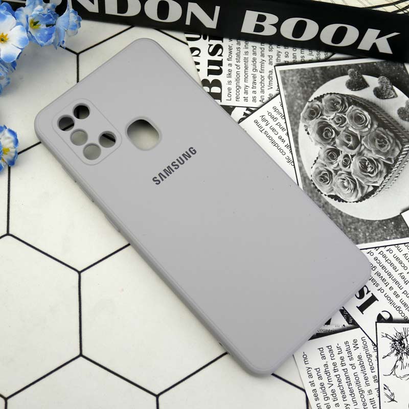 قاب سیلیکونی معمولی محافظ لنزدار Samsung Galaxy A21s