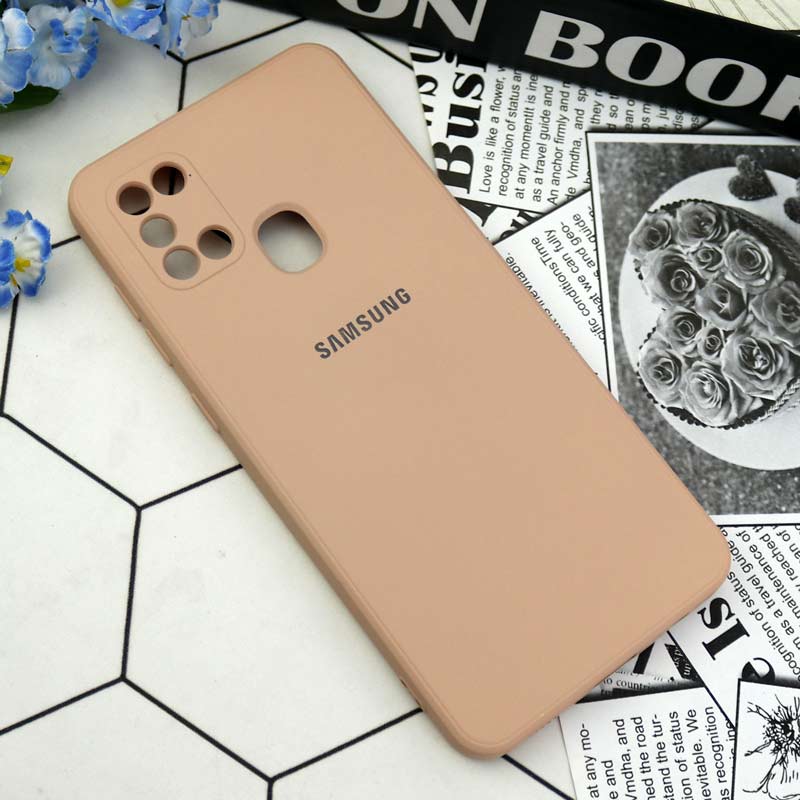 قاب سیلیکونی معمولی محافظ لنزدار Samsung Galaxy A21s
