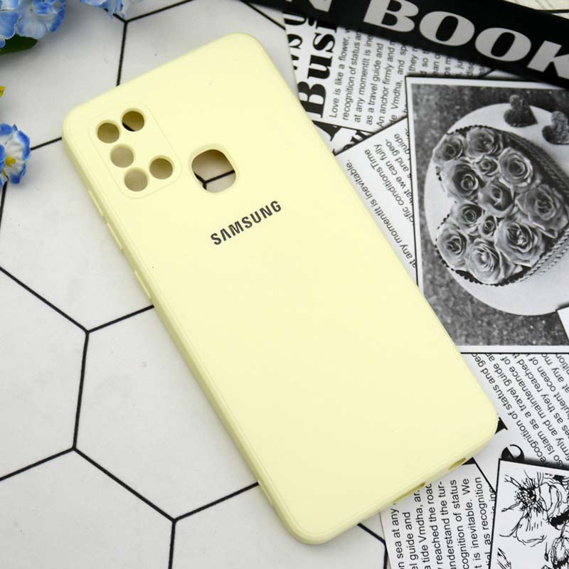 قاب سیلیکونی معمولی محافظ لنزدار Samsung Galaxy A21s
