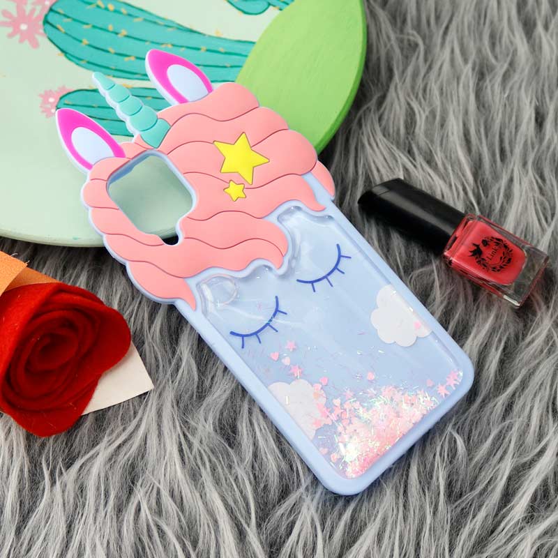 قاب سیلیکونی آکواریومی یونیکورن Samsung Galaxy A22 4G