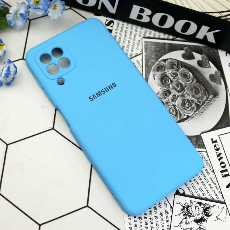 قاب سیلیکونی معمولی محافظ لنزدار Samsung Galaxy A22 4G