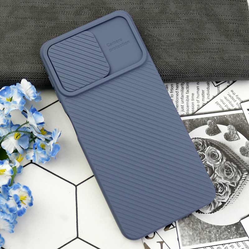 قاب سیلیکونی کبریتی سامسونگ Galaxy A22 4G محافظ لنزدار کشویی