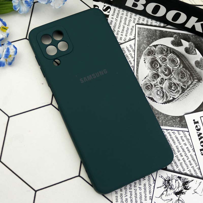 قاب سیلیکونی معمولی محافظ لنزدار Samsung Galaxy A22 4G