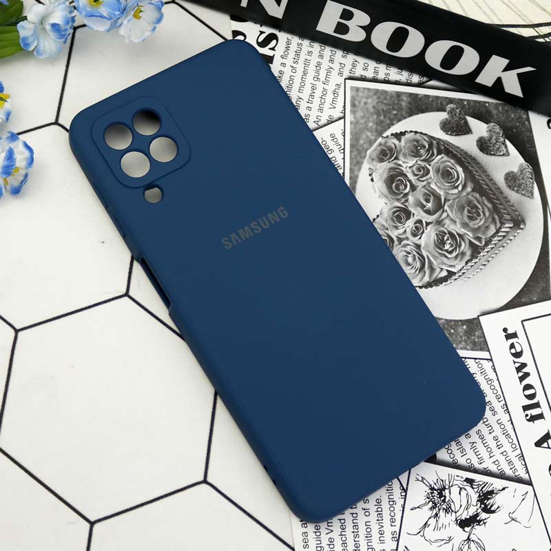 قاب سیلیکونی معمولی محافظ لنزدار Samsung Galaxy A22 4G