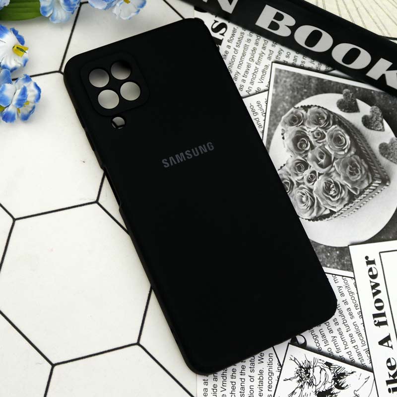 قاب سیلیکونی معمولی محافظ لنزدار Samsung Galaxy A22 4G