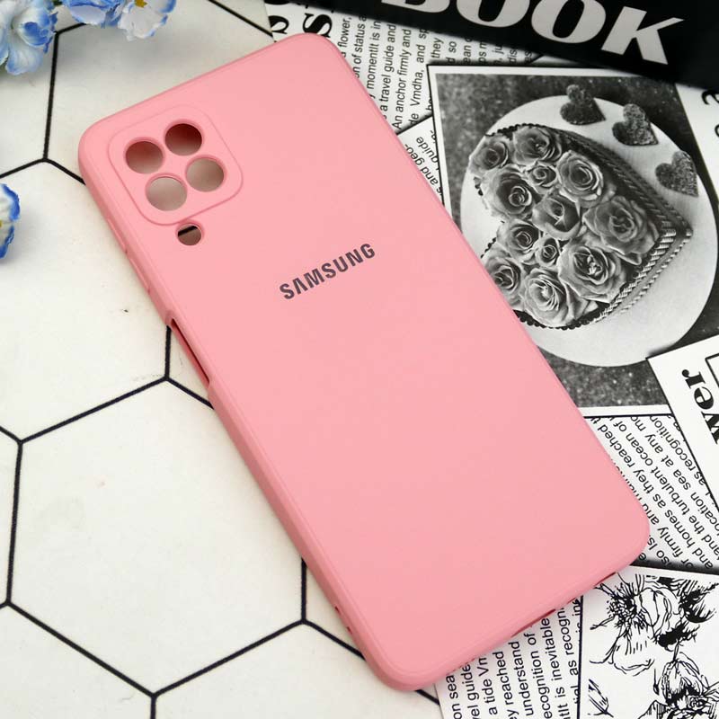 قاب سیلیکونی معمولی محافظ لنزدار Samsung Galaxy A22 4G