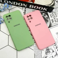 قاب سیلیکونی معمولی محافظ لنزدار Samsung Galaxy A22 4G