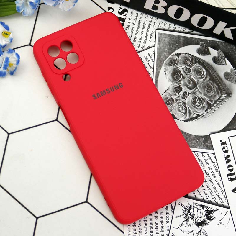 قاب سیلیکونی معمولی محافظ لنزدار Samsung Galaxy A22 4G
