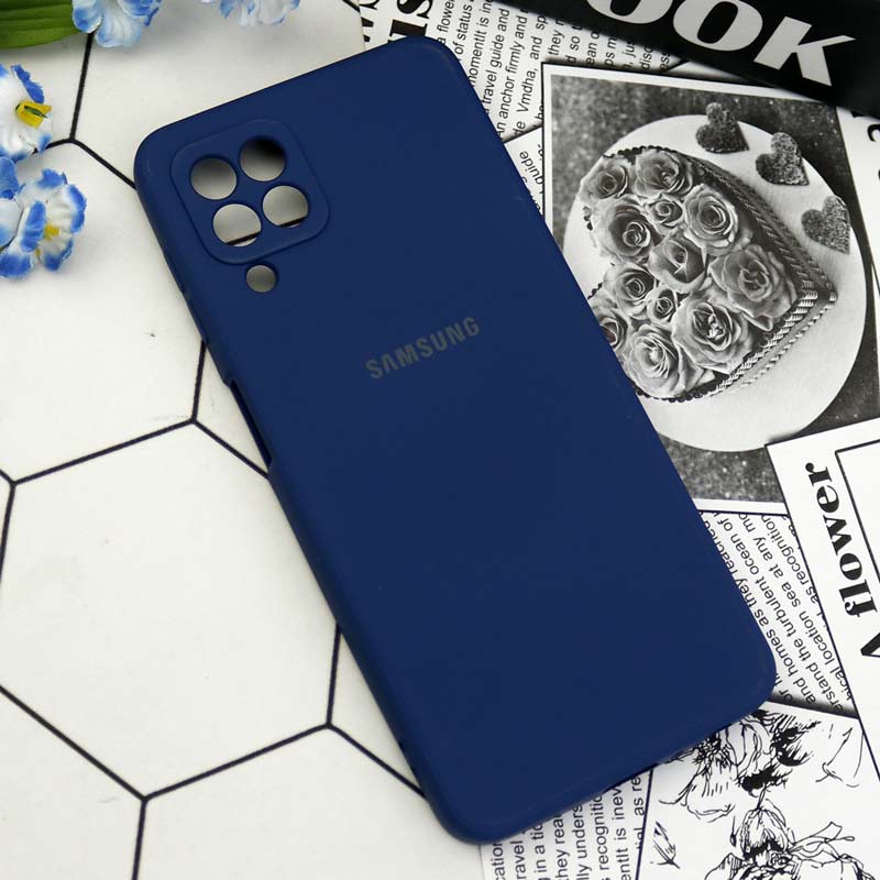 قاب سیلیکونی معمولی محافظ لنزدار Samsung Galaxy A22 4G