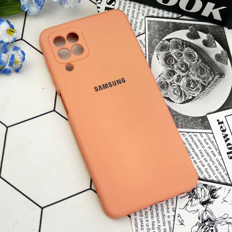 قاب سیلیکونی معمولی محافظ لنزدار Samsung Galaxy A22 4G