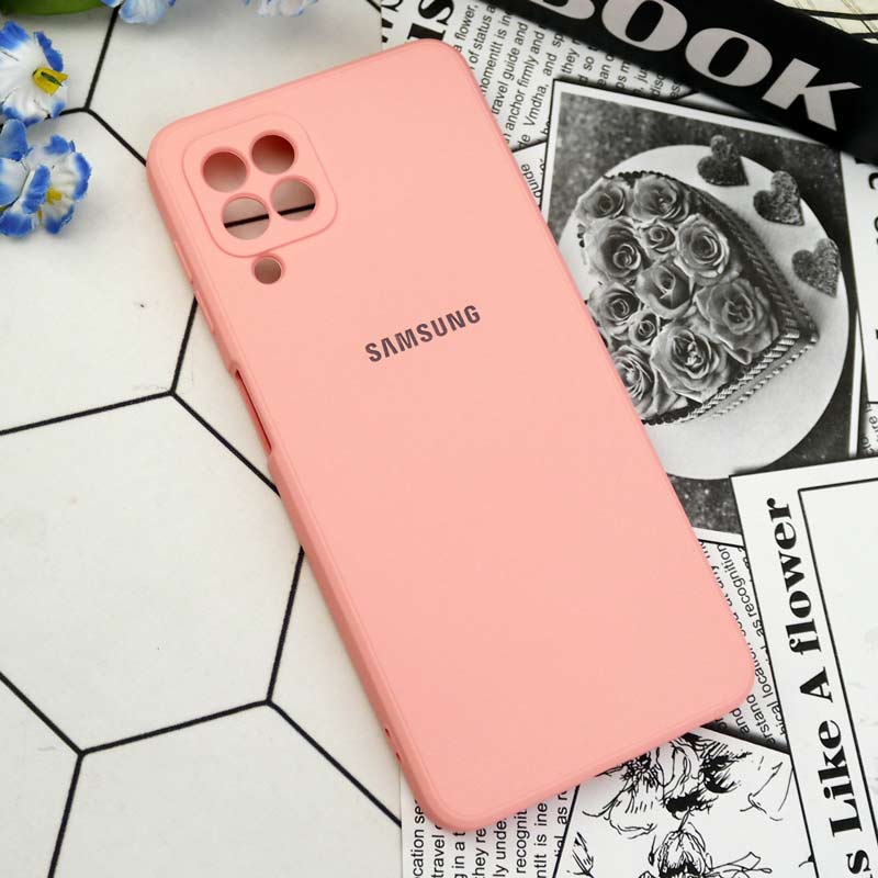 قاب سیلیکونی معمولی محافظ لنزدار Samsung Galaxy A22 4G