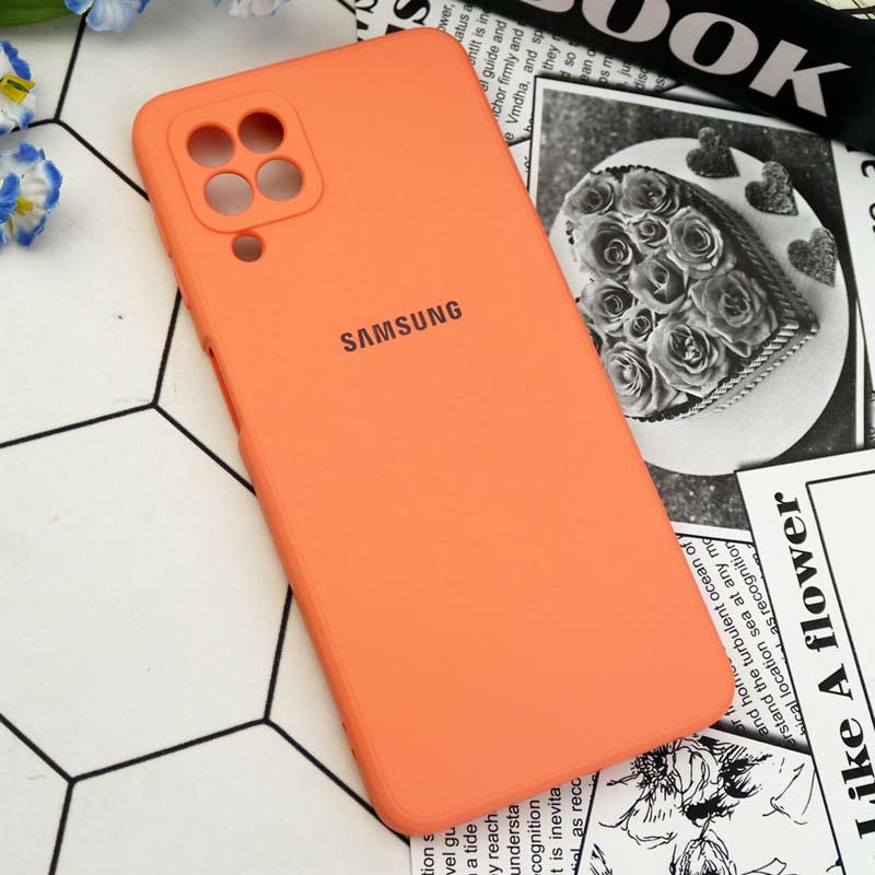قاب سیلیکونی معمولی محافظ لنزدار Samsung Galaxy A22 4G